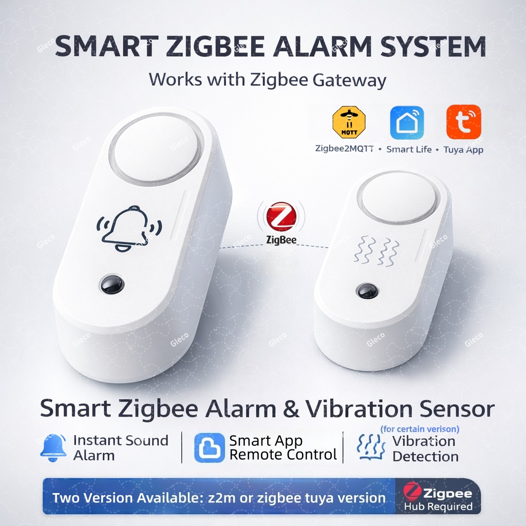 Home Security Blink - جهاز إنذار زيجبي مع خاصية الكشف