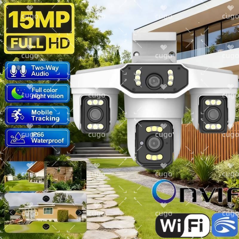 Home Security Blink - كاميرا IP لاسلكية بدقة 15 ميجابكسل