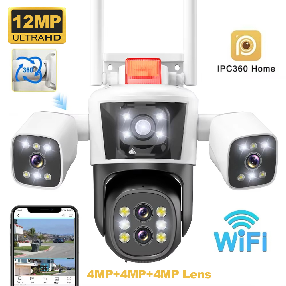 Home Security Blink - كاميرا IP لاسلكية خارجية بدقة 6K