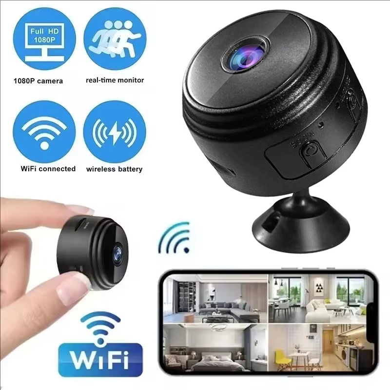 Home Security Wireless Cameras - كاميرات A9 ميني بدقة 1080P مع