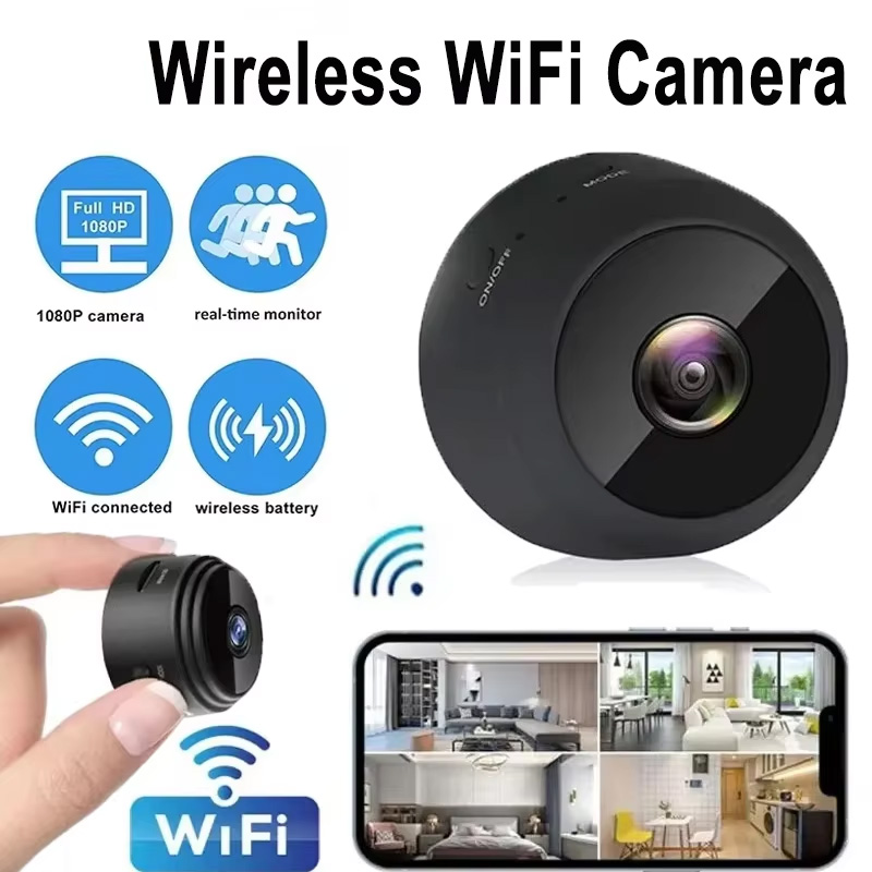 Home Security With Cameras - كاميرا A9 جديدة تعمل بالواي فاي