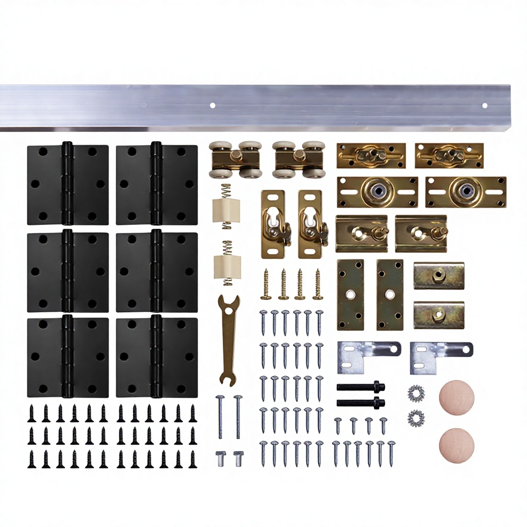Door Reinforcer Kit - طقم أجهزة باب جرار قابل للطي