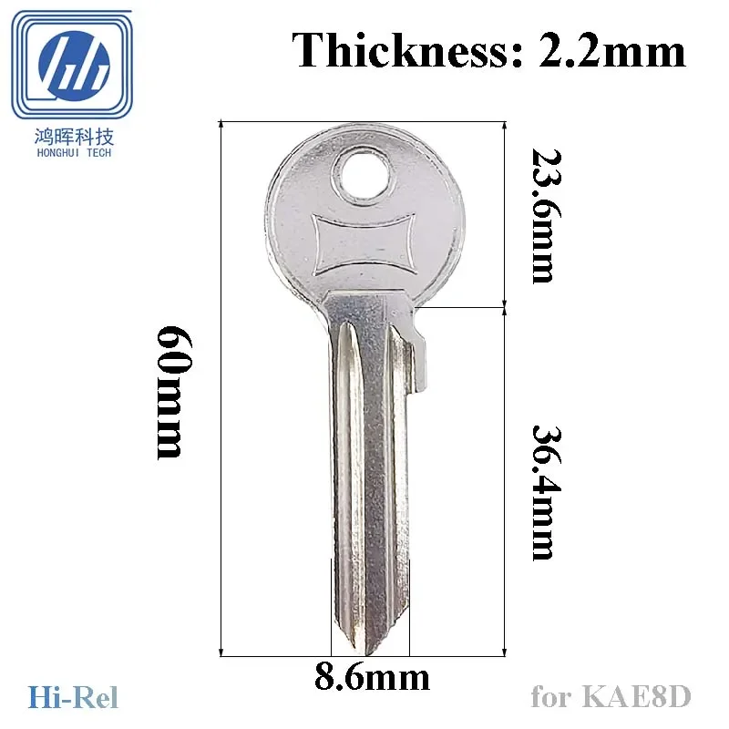 Home Security Locks - 5-100 قطعة من مفاتيح كال KAE8D