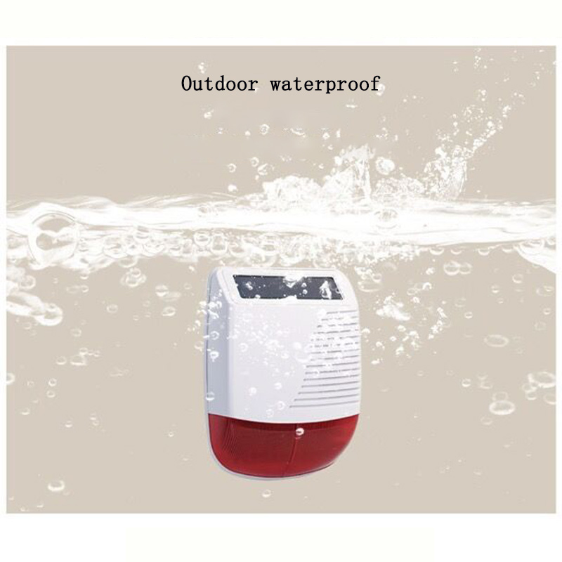 Alarm Siren Outdoor - جهاز إنذار ذكي لاسلكي خارجي 433