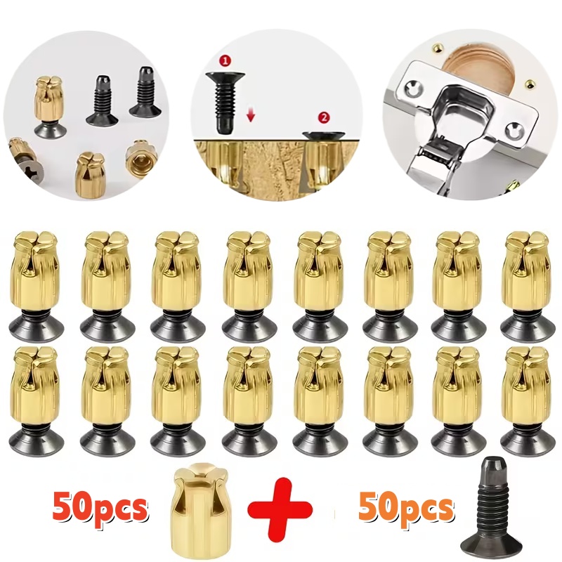 Door Reinforcer Kit - 20-100 قطعة طقم إصلاح المفصلات، حشوات