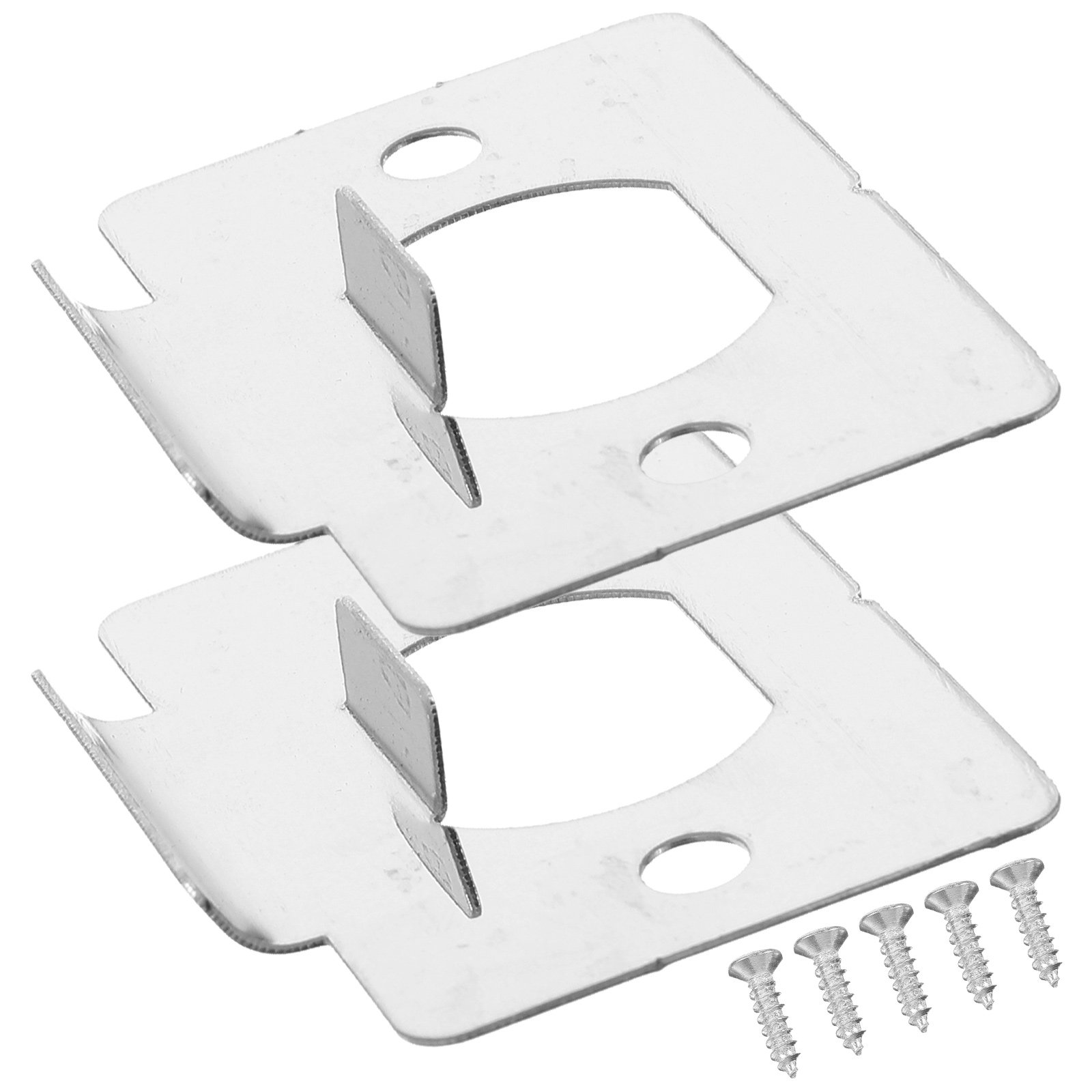 Door Reinforcer Kit - قطعتان من ملحقات قفل الباب، غطاء