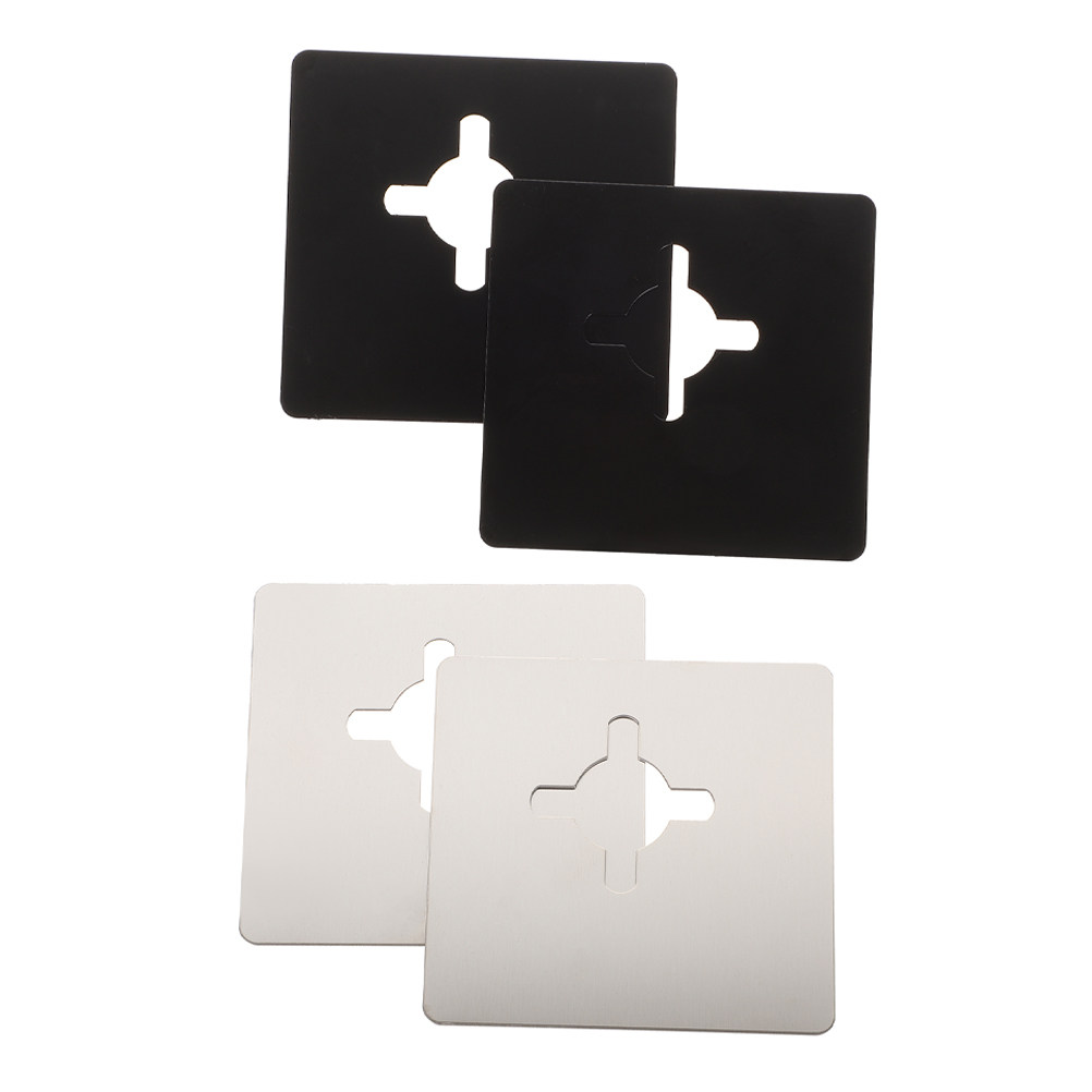 Door Reinforcer Kit - 4 قطع من صفائح تقوية الأبواب