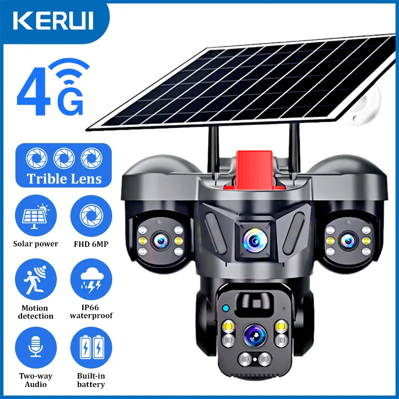 Alarm Siren Outdoor - KERUI V380 Pro في الهواء الطلق