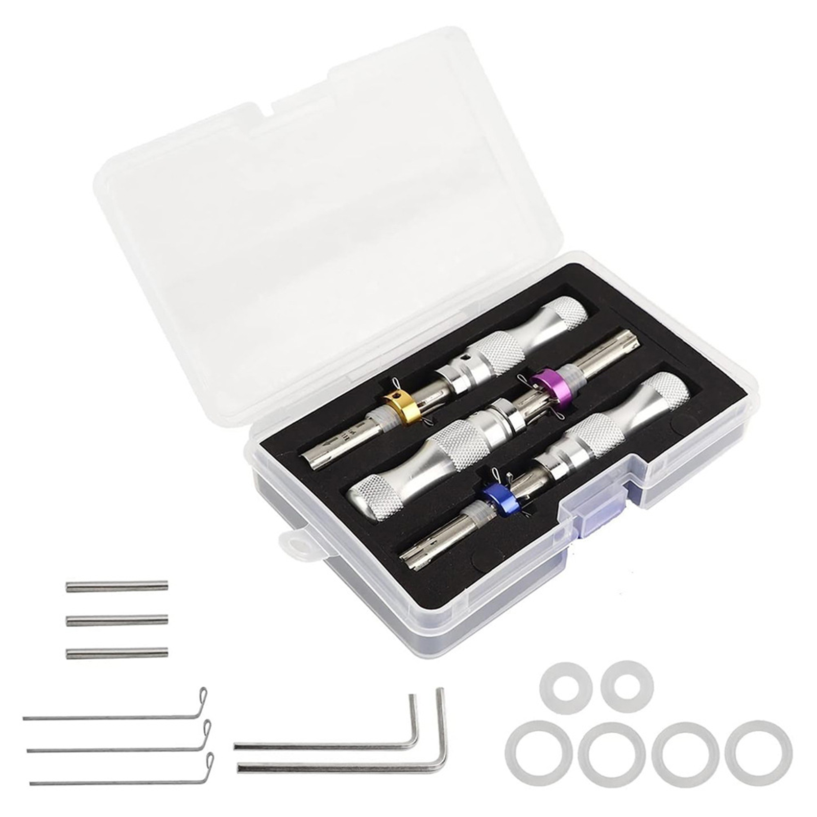Lock Picking Set - مجموعة أدوات اختيار قفل أنبوبي مكونة